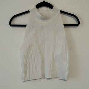 Aritzia Babaton sculpt knit mockneck halter